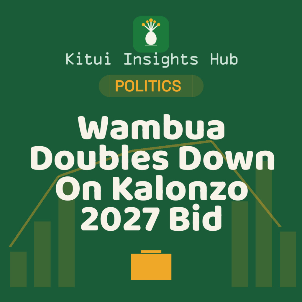 Wambua Doubles Down On Kalonzo 2027 Bid