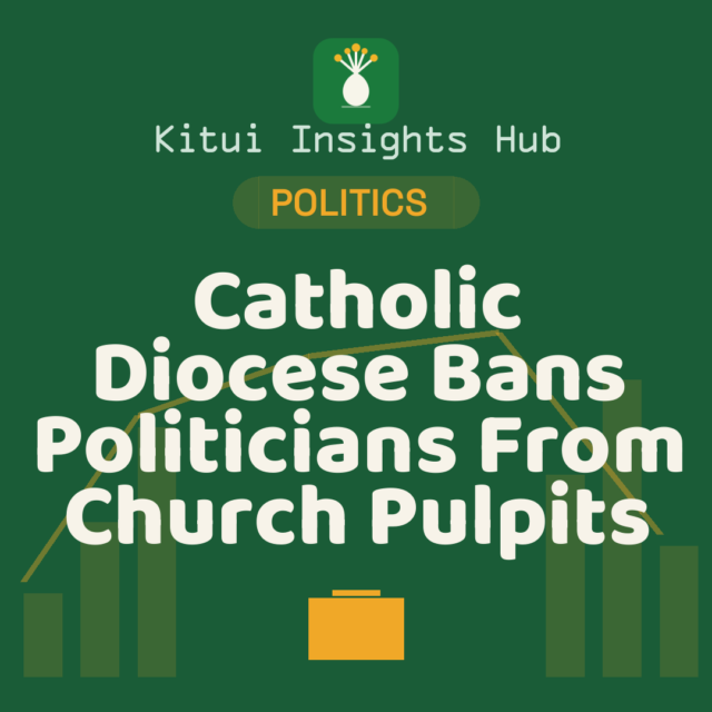 Catholic Diocese Bans Politicians From Church Pulpits