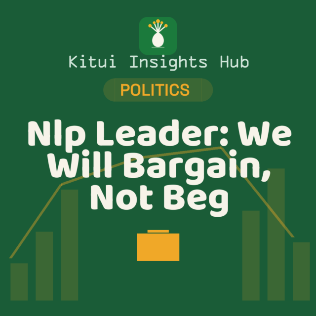 NLP Leader: We Will Bargain, Not Beg