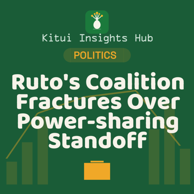 Ruto's Coalition Fractures Over Power-Sharing Standoff