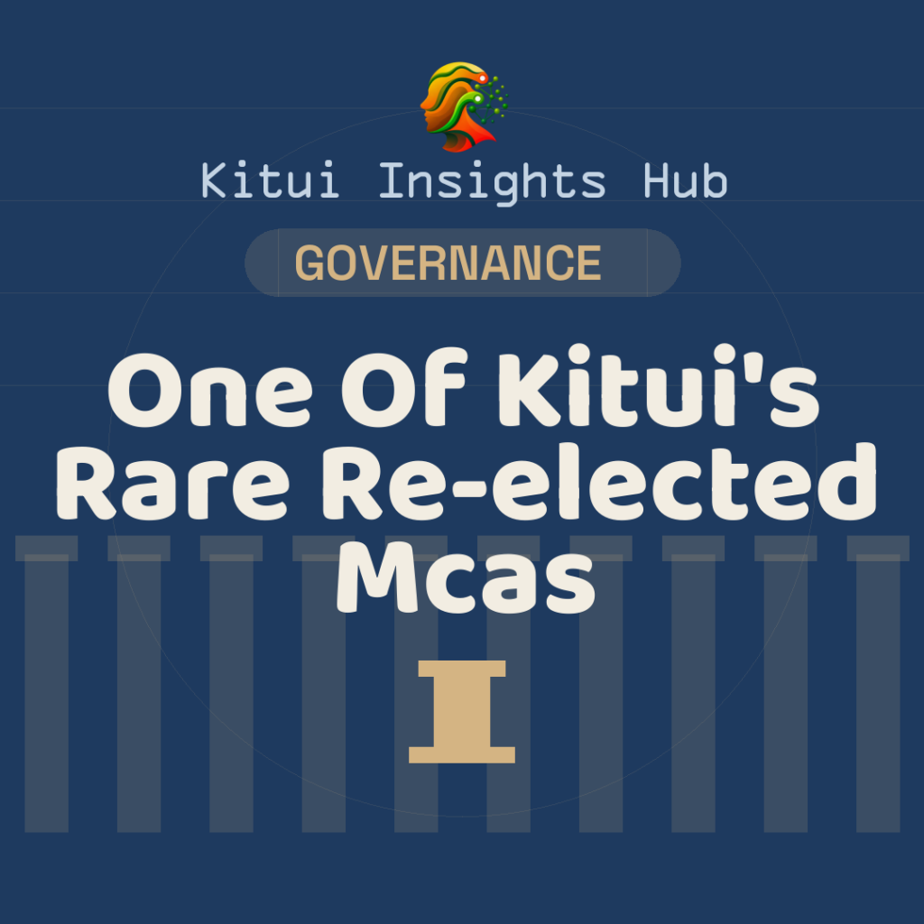 One Of Kitui's Rare Re-Elected MCAs