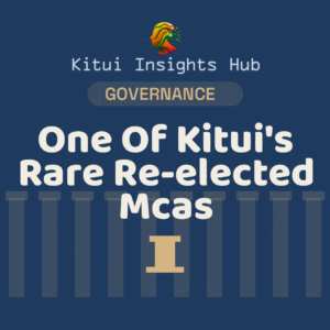 One Of Kitui's Rare Re-Elected MCAs